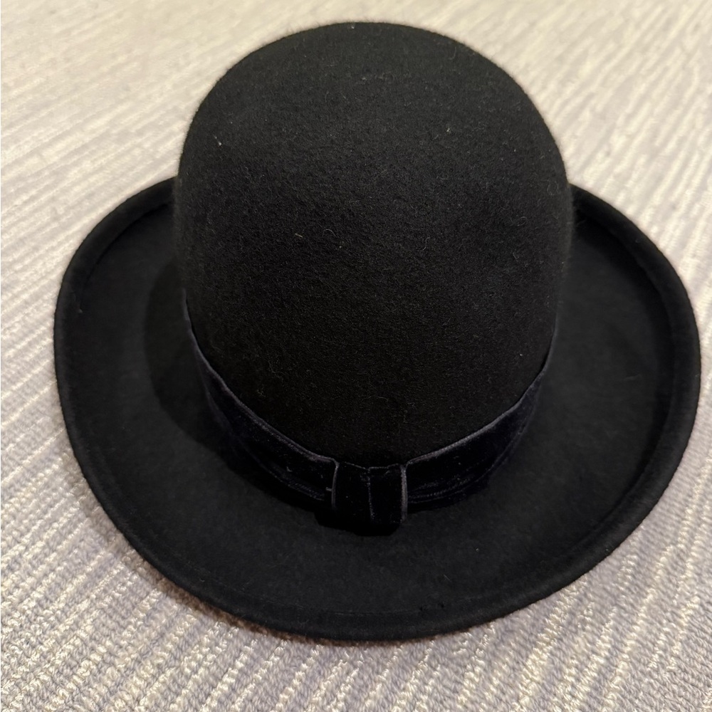 Marie Mercie made in France Stunning Black Hat